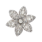 Georgian Diamond Flower Brooch - Charlotte Sayers - image 1