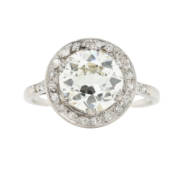 Art Deco Diamond Ring - Charlotte Sayers - image 1