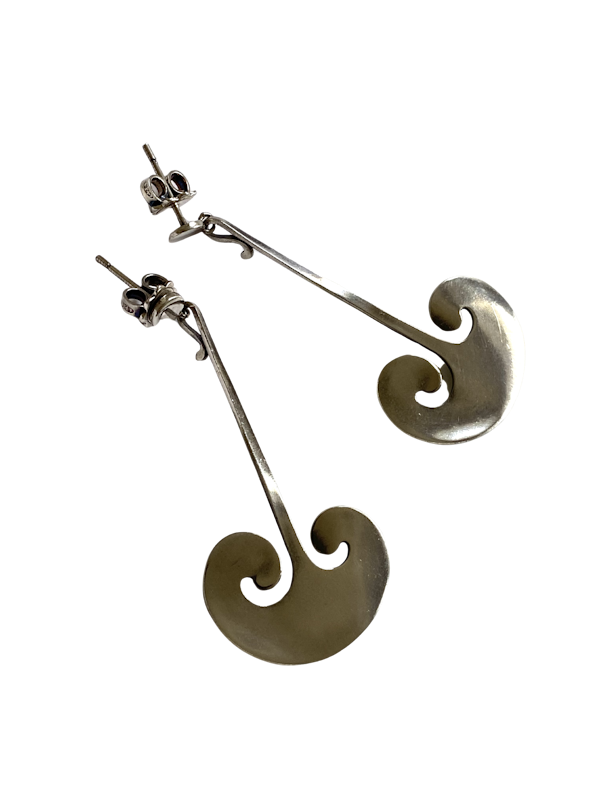 Georg Jensen Earrings 372b Vivianna Torun - image 3