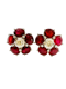 5.23cts Natural Burma Ruby & Diamond Earrings - image 7