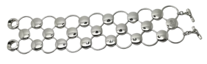 Georg Jensen Bracelet 464 Circles Sterling silver