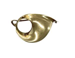 Georg Jensen Vivianna Torun Brooch 934 18ct yellow gold
