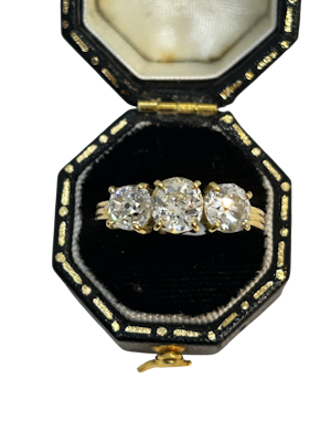 Lovely Trilogy Diamond ring at Deco&Vintage Ltd