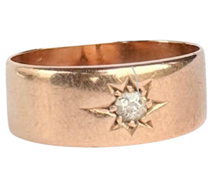Art-Deco Diamond Gypsy Ring - @Marks - spencer_marks@hotmail.com - 07855 315382