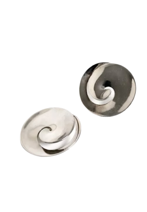 Georg Jensen Large Vivianna Torun Earrings Clips 371b. Mark Constable