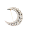 Large French diamond crescent - image 2