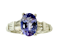 0.90ct Tanzanite & 0.40ct Diamond Ring. - image 1