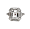 Deco diamond ring - image 1
