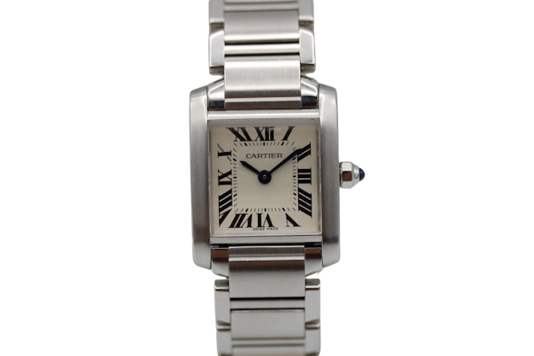 Cartier Tank Francaise 2384 Watch and Papers 2003 - image 1