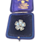 Antique moonstone and diamond flower brooch SKU: 8258 DBGEMS - image 1