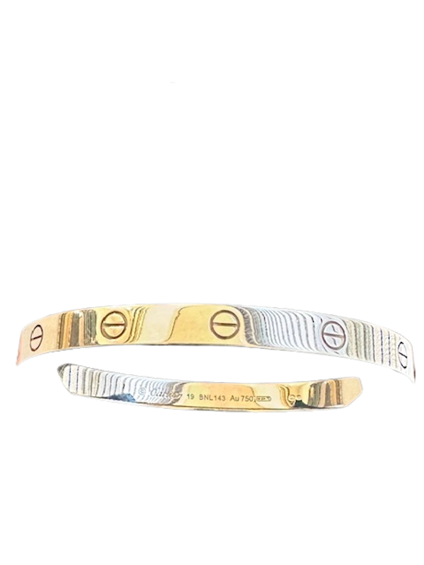 Cartier 18CT white gold Love Bangle - image 3