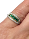 Emerald and diamond ring SKU: 8282 DBGEMS - image 1