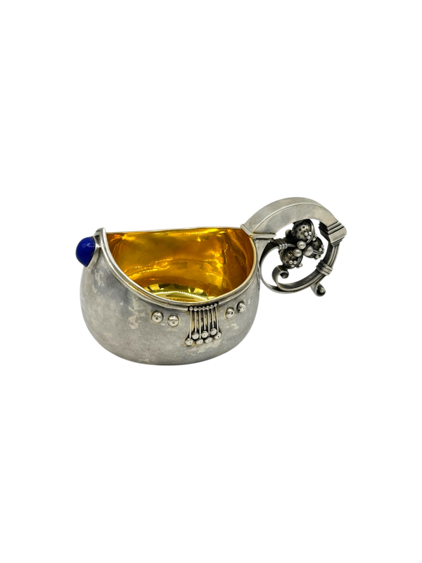 Russian silver Art Nouveau kovsh. - image 1