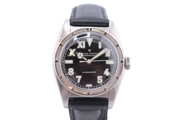 Rolex Oyster Perpetual BubbleBack, California Dial, c.1950 - image 3