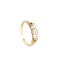 Three Stone Diamond Ring | 18ct Gold | Edwardian c.1900s - image 1