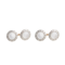 Mother of Pearl Cufflinks | 14ct Rose Gold & Platinum | c.1920s - image 1