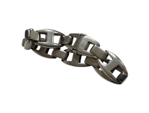 Hermes silver bracelet | Gråsilver