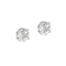 Old European Cut Diamond Stud Earrings in Platinum | 1.95 Carats Total - image 1