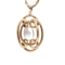Art Nouveau 15ct Gold Moonstone Pendant Necklace | c.1910 - image 1