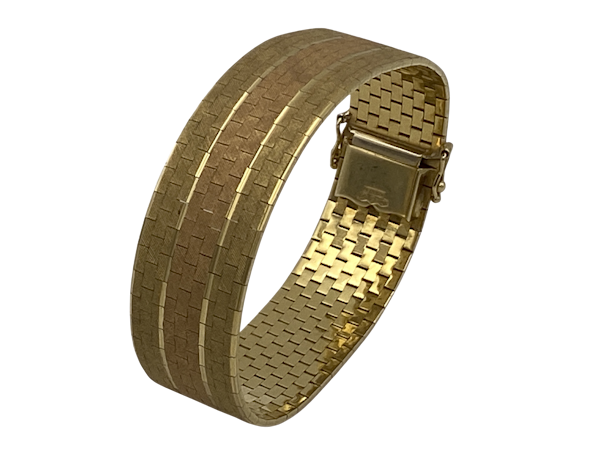 Vintage18 ct gold bracelet - image 1
