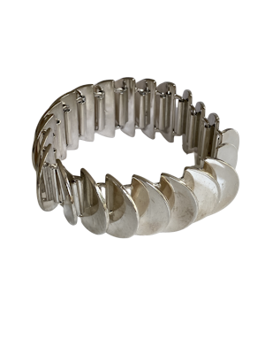 Georg Jensen Silver Bracelet Designed by Astrid Fog