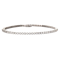 Diamond and Platinum Line Bracelet, 1.85 Carats - image 1