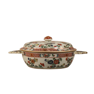 Famille verte circular porringer Kangxi (1662-1722)