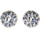 Pair of Chinese blue and white lobed dishes Kangxi(1662-1722) - image 1