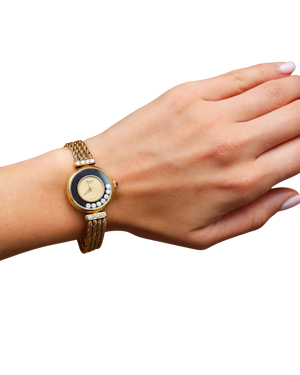 Beautiful Chopard Diamond Wristwatch By Kutchinsky at Deco&Vintage Ltd