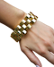Chic and Different 18ct Gold Bracelet at Deco&Vintage Ltd - image 1