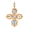 Charlotte Sayers Georgian Aquamarine Cross - image 1