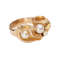 Bjorn Weckstrom gold & pearl ring "Dew Drops" - image 1