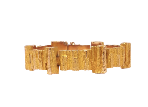 Gold bracelet by Bjorn Weckstrom - image 1