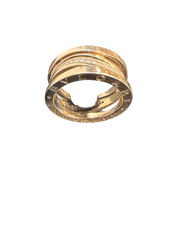 Bvlgari B.zero1 Legend rose gold ring - image 1