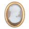 Hardstone Cameo Brooch in 18ct Gold Etruscan Frame | French, c.1860s - image 1