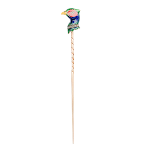 Enamelled 18ct gold & Diamond Pheasant Stick Pin | Edwardian c.1910