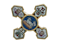 Antique Miniature Mosaic Brooch - image 1