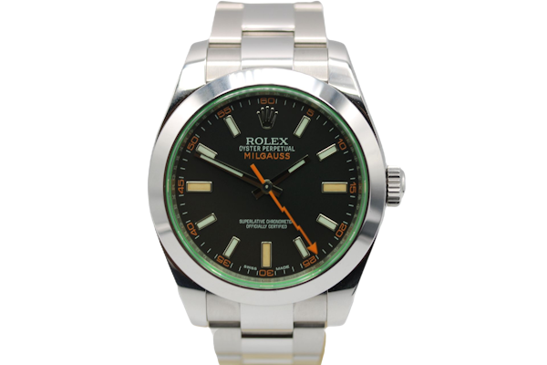 Rolex Milgauss 116400GV Watch and Warranty Card 2018 - image 1