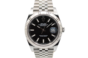 Rolex Datejust 41 126334 Balck Baton 2025 Full Set