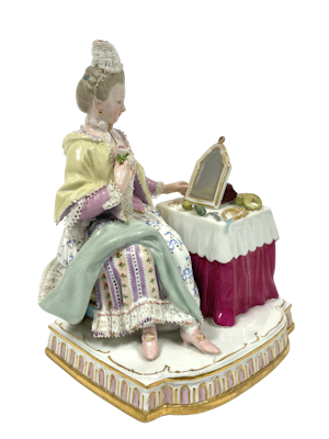 Meissen sense figure