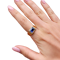 2.91ct Burmese Sapphire Ring at Deco&Vintage Ltd - image 6