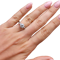 .97ct Art Deco French diamond engagement ring at Deco&Vintage Ltd - image 4