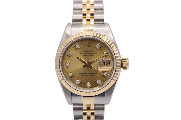 Rolex Lady Datejust 69173 Factory Diamond Dial - image 1