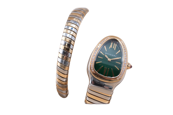 Bulgari Serpenti, Green Dial with Diamonds, c.2019 - image 1