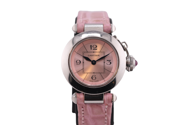 Cartier Pasha, Pink Dial, c.1990s - image 1