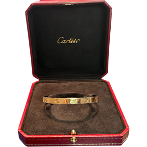 Cartier LOVE Cuff Bangle Size 20 - info@marksjewellery.co.uk