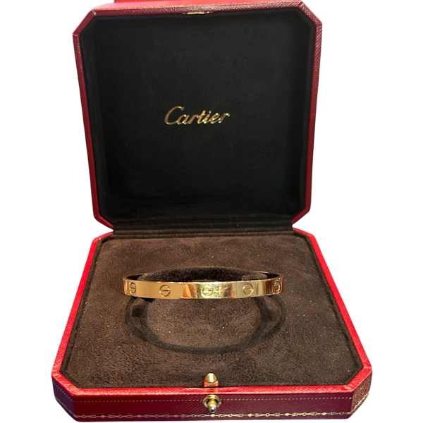 Cartier LOVE Cuff Bangle Size 20 - info@marksjewellery.co.uk - image 1