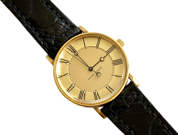 Georg Jensen gold mens watch - image 1