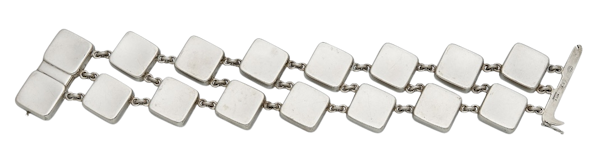 Georg Jensen Rare Astrid Fog Sterling silver bracelet design 183. Made in Denmark. Mark Constable Unit 301 - image 1