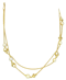 Georg Jensen Magic Long sautoir Necklace 18 carat yellow gold and Pearl. Designed by Regitze Overgaard. Mark Constable Unit 301 - image 1